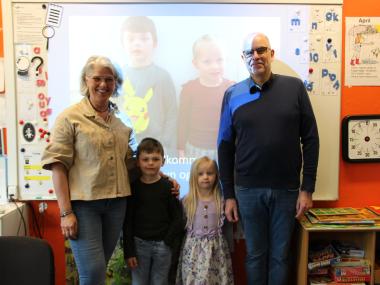 1. skoledag 1. april 2025